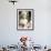 Bust of Girl Beside Crockery and Roses-Elke Borkowski-Framed Photographic Print displayed on a wall