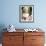 Bust of Girl Beside Crockery and Roses-Elke Borkowski-Framed Photographic Print displayed on a wall