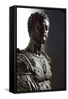 Bust of Grandduke Cosimo I De' Medici by Benvenuto Cellini-null-Framed Stretched Canvas