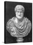 Bust of Greek Philosopher Aristotle-null-Stretched Canvas