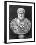 Bust of Greek Philosopher Aristotle-null-Framed Photographic Print