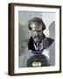 Bust of Guiseppe Verdi-Vincenzo Gemito-Framed Giclee Print