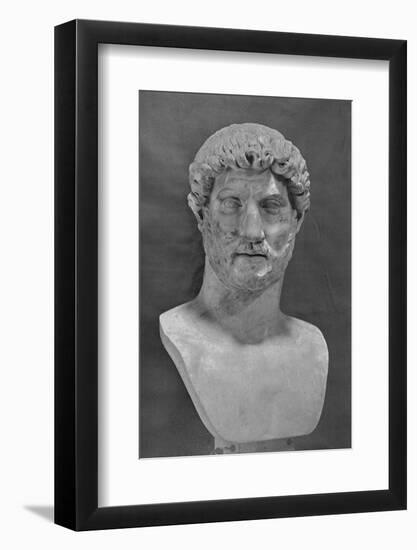Bust of Hadrian-null-Framed Photographic Print