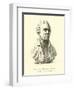 Bust of Henri Van Der Noot, Belgian Revolutionary-null-Framed Giclee Print