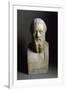 Bust of Herodotus, Marble Sculpture-null-Framed Premium Photographic Print