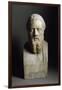 Bust of Herodotus, Marble Sculpture-null-Framed Premium Photographic Print