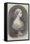 Bust of Hrh the Princess of Wales-Marshall Wood-Framed Stretched Canvas