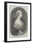 Bust of Hrh the Princess of Wales-Marshall Wood-Framed Giclee Print
