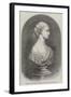 Bust of Hrh the Princess of Wales-Marshall Wood-Framed Giclee Print