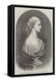 Bust of Hrh the Princess of Wales-Marshall Wood-Framed Stretched Canvas