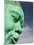 Bust of Jazz Great Charlie Yardbird Parker, Historic Jazz District, Kansas City, Missouri, USA-Walter Bibikow-Mounted Photographic Print