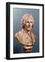 Bust of Jean-Jacques Rousseau (1712-78)-Jean-Antoine Houdon-Framed Giclee Print