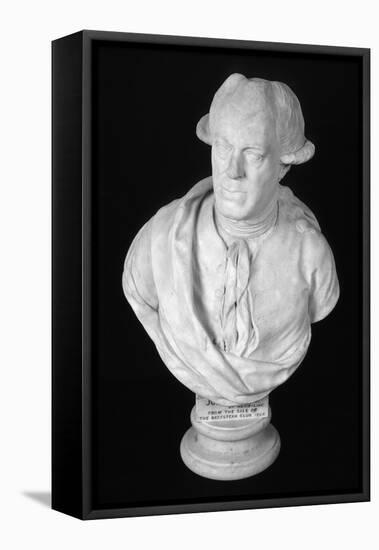 Bust of John Wilkes, 18th Century English Journalist and Politician, C1761-Louis Francois Roubiliac-Framed Stretched Canvas