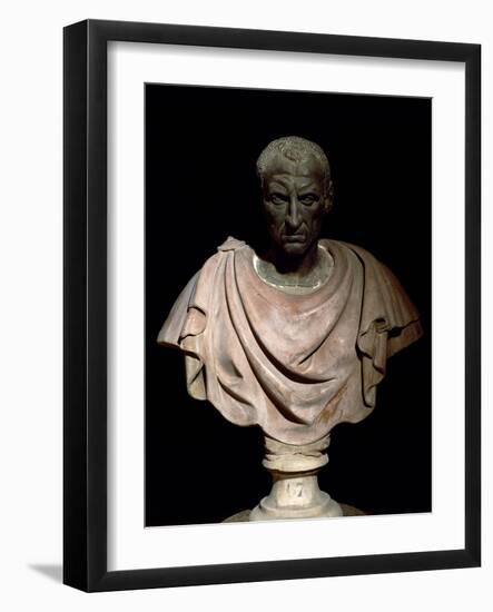 Bust of Julius Caesar-null-Framed Giclee Print