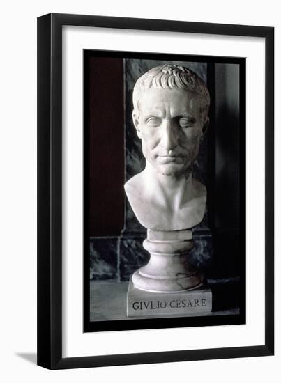 Bust of Julius Caesar-null-Framed Giclee Print