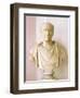 Bust of Julius Caesar-Roman-Framed Giclee Print