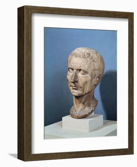 Bust of Julius Caesar-null-Framed Giclee Print