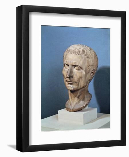 Bust of Julius Caesar-null-Framed Giclee Print