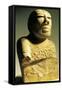 Bust of King or Priest, Statue from Mohenjo-Daro, Pakistan, Indus Valley Civilization-null-Framed Stretched Canvas