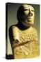 Bust of King or Priest, Statue from Mohenjo-Daro, Pakistan, Indus Valley Civilization-null-Stretched Canvas