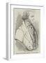 Bust of Lord George Bentinck-null-Framed Giclee Print