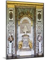 Bust of Louis XIV, Salon De Diane, Grand Apartment, Chateau De Versailles, France, 17th Century-Gian Lorenzo Bernini-Mounted Photographic Print