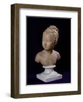 Bust of Louise Brongniart, 1777-Jean-Antoine Houdon-Framed Giclee Print