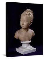 Bust of Louise Brongniart, 1777-Jean-Antoine Houdon-Stretched Canvas