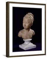 Bust of Louise Brongniart, 1777-Jean-Antoine Houdon-Framed Giclee Print