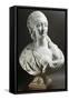 Bust of Marie-Jeanne Becu-Jean Baptiste II Lemoyne-Framed Stretched Canvas