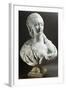 Bust of Marie-Jeanne Becu-Jean Baptiste II Lemoyne-Framed Giclee Print