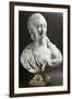 Bust of Marie-Jeanne Becu-Jean Baptiste II Lemoyne-Framed Giclee Print