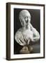 Bust of Marie-Jeanne Becu-Jean Baptiste II Lemoyne-Framed Giclee Print