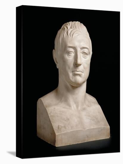 Bust of Marie-Joseph-Gilbert Du Motier, Marquis De La Fayette (1757-1834), 1829 (Marble)-Pierre Jean David d'Angers-Stretched Canvas