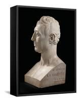 Bust of Marie-Joseph-Gilbert Du Motier, Marquis De La Fayette (1757-1834), 1829 (Marble)-Pierre Jean David d'Angers-Framed Stretched Canvas