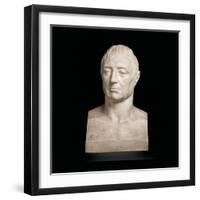 Bust of Marie-Joseph-Gilbert Du Motier, Marquis De La Fayette (1757-1834), 1829 (Marble)-Pierre Jean David d'Angers-Framed Giclee Print