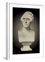 Bust of Meyerbeer-null-Framed Art Print