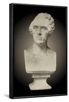 Bust of Meyerbeer-null-Framed Art Print