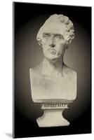 Bust of Meyerbeer-null-Mounted Art Print