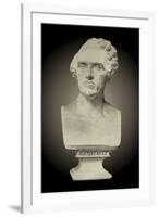 Bust of Meyerbeer-null-Framed Art Print