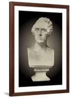 Bust of Meyerbeer-null-Framed Art Print