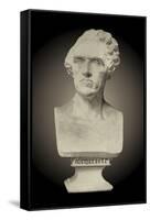 Bust of Meyerbeer-null-Framed Stretched Canvas