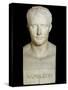 Bust of Napoleon Bonaparte - Marble Sculpture, 18Th-19Th Century-Antonio Canova-Stretched Canvas