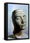 Bust of Nefertiti, Egypt, 1375 Bc-null-Framed Stretched Canvas