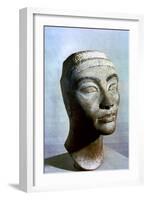 Bust of Nefertiti, Egypt, 1375 Bc-null-Framed Giclee Print