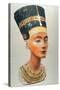 Bust of Nefertiti, Queen and Wife of the Ancient Egyptian Pharaoh Akhenaten (Amenhotep I)-null-Stretched Canvas