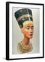 Bust of Nefertiti, Queen and Wife of the Ancient Egyptian Pharaoh Akhenaten (Amenhotep I)-null-Framed Photographic Print