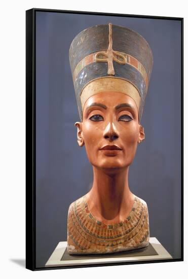 Bust of Nefertiti-null-Framed Stretched Canvas