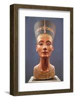 Bust of Nefertiti-null-Framed Photographic Print