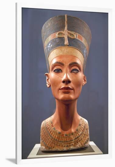 Bust of Nefertiti-null-Framed Photographic Print